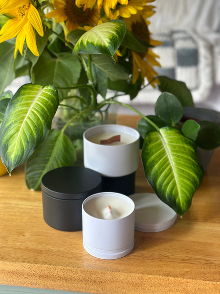 Black Tin Candle 250ml