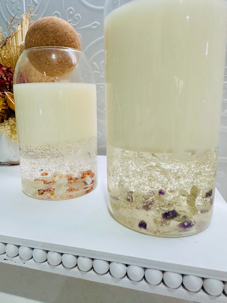 Infused crystal gel and soy wax (XLarge)