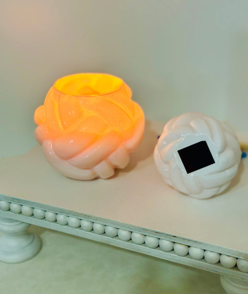 Candle with Coloured matches gift set (White)