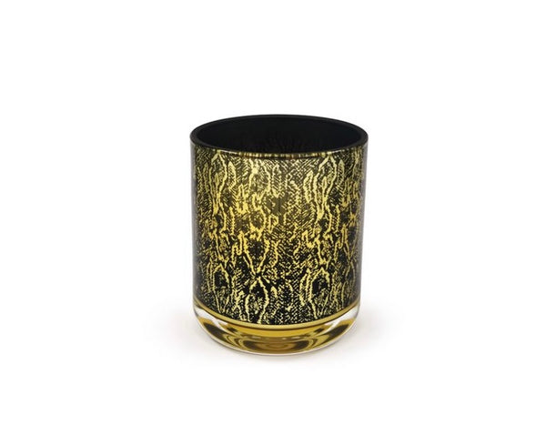 Leopard Print Gold & Black 200ml Candle