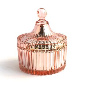 Rose Gold Carousel Candle