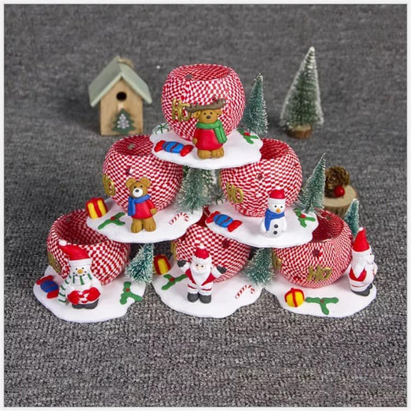 Christmas Decorative Holders (individual)