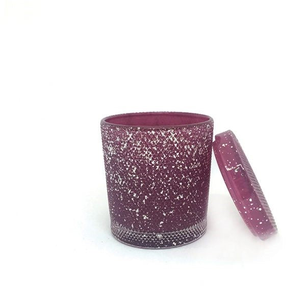 Plum Candle with Lid
