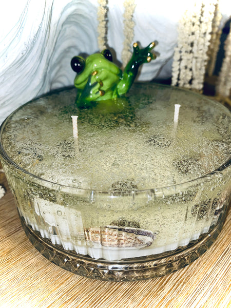 Blue Turtle or Frog Candle