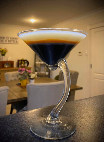 Espresso Martini with Cream