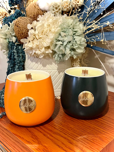 Handmade With Love candle Large (Orange)
