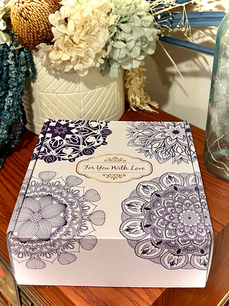 Blue & White Hampton tins (Box Set of 4)